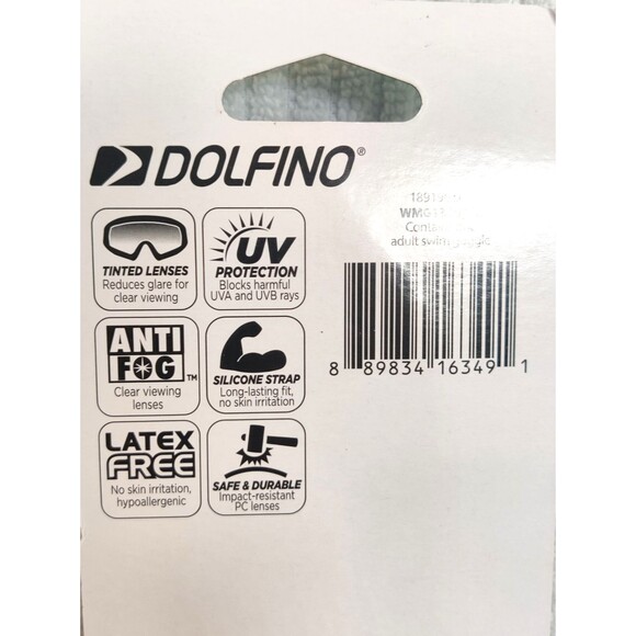 2 Pack Unisex-Adult Swim Goggles Mirrored and Perma Blue Anti-Fog UV Protection - Picture 11 of 13